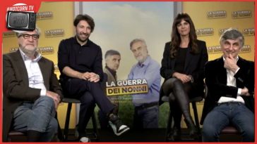 Vincenzo Salemme, Max Tortora, Bianca Guaccero ed Herbert Ballerina raccontano La Guerra dei Nonni, al cinema dal 30 novembre