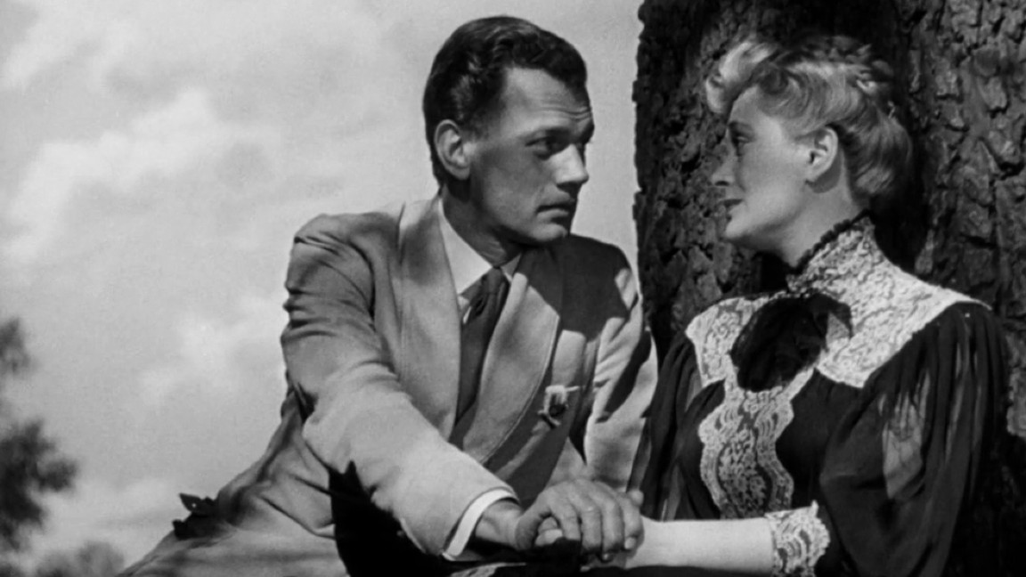 Joseph Cotten e Dolores Costello in una scena de L'orgoglio degli Amberson