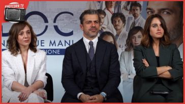 Sara Lazzaro, Luca Argentero e Matilde Gioli a colloquio per parlare di Doc 3 - Nelle tue mani. In onda su Rai 1 dall'11 gennaio