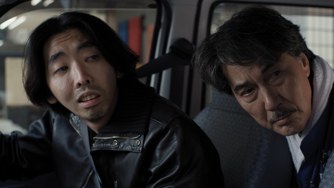 Tonio Emoto e Kôji Yakusho in una scena di Perfect Days