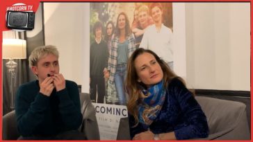 Nathan Ambrosioni e Camille Cottin in un momento della nostra intervista per parlare di Ricomincio da me, al cinema dal 28 dicembre per Wanted