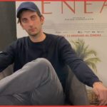 Pietro Castellitto in un momento della nostra conversazione per parlare di Enea, al cinema dall'11 gennaio con Vision Distribution