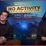 Alessandro Tiberi, Luca Zingaretti in un momento della nostra intervista per parlare di No Activity - Niente da segnalare. Su Prime Video