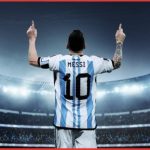 Un estratto della locandina di Il Mondiale di Messi: L'apice di una leggenda, dal 21 febbraio su Apple TV+