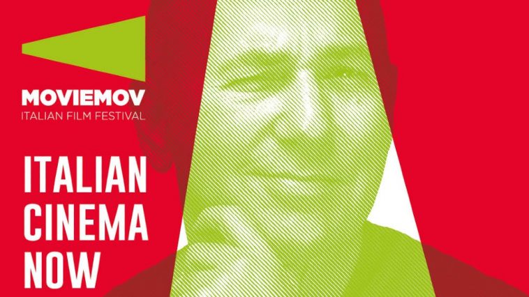 Il poster ufficiale dell'edizione 2024 Moviemov Italian Film Fest con Ferzan Ozpetek e il suo Il bagno turco - Hamam protagonisti