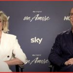 Micaela Ramazzotti e Stefano Accorsi in un momento della nostra intervista per parlare di Un Amore, su Sky e Now dal 16 febbraio