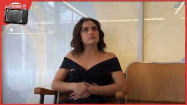Aurora Giovinazzo in un momento della nostra intervista per parlare di The Cage – Nella Gabbia di Massimiliano Zanin. Al cinema