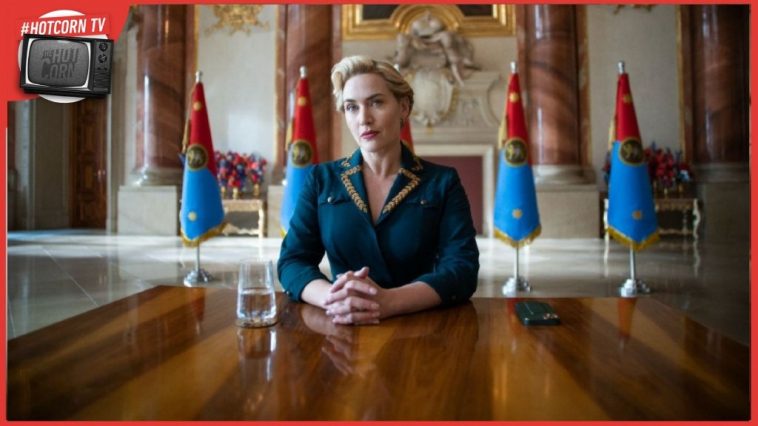 Kate Winslet al centro della scena di The Regime - Il Palazzo del Potere, dal 4 marzo in onda su Sky e in streaming su NOWtv