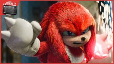 Idris Elba in una scena di Knuckles, una miniserie Paramount+ ambientata nell'Universo di Sonic, disponibile dal 27 aprile