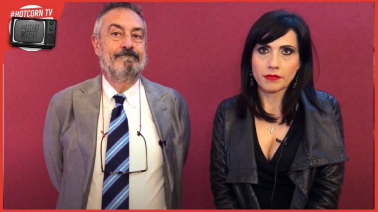 I direttori artistici del Milazzo Film Festival, Mario Sesti e Caterina Taricano, in un momento della nostra intervista