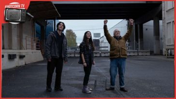 Brian Cox, Brooklynn Prince e Che Tefari in una scena di Little Wing, un film di Dean Israelite. Prossimamente su Paramount+.