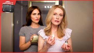 Natalie Portman e Julianne Moore al centro della scena di May December, un film di Todd Haynes, al cinema dal 21 marzo con Lucky Red