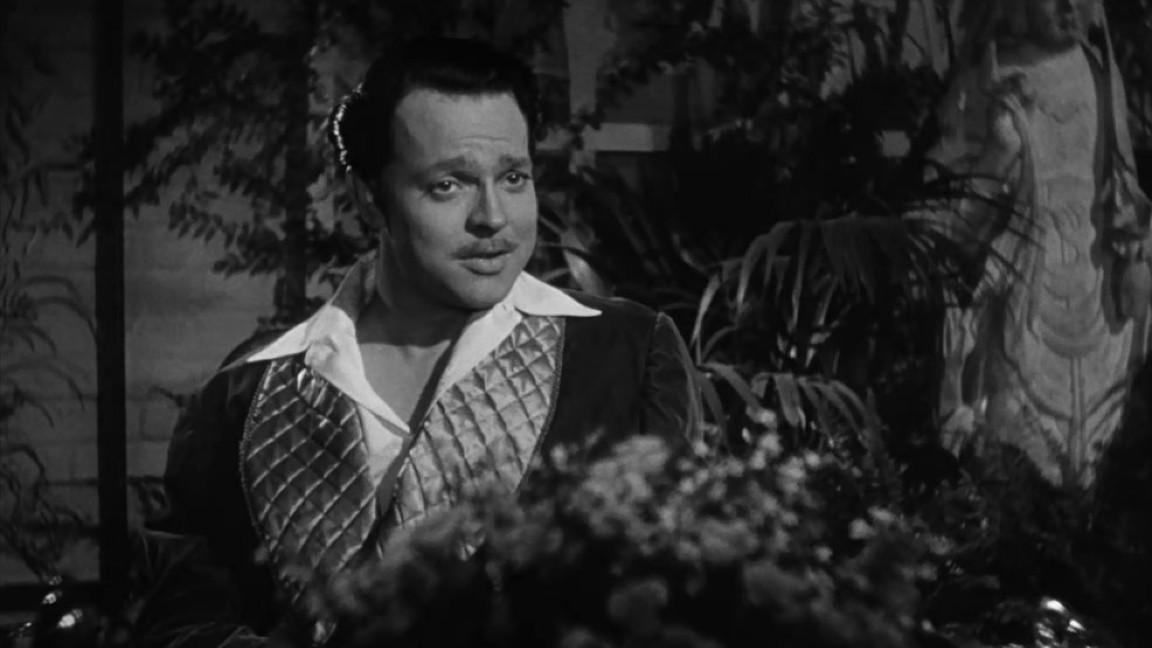 Orson Welles in un momento del film
