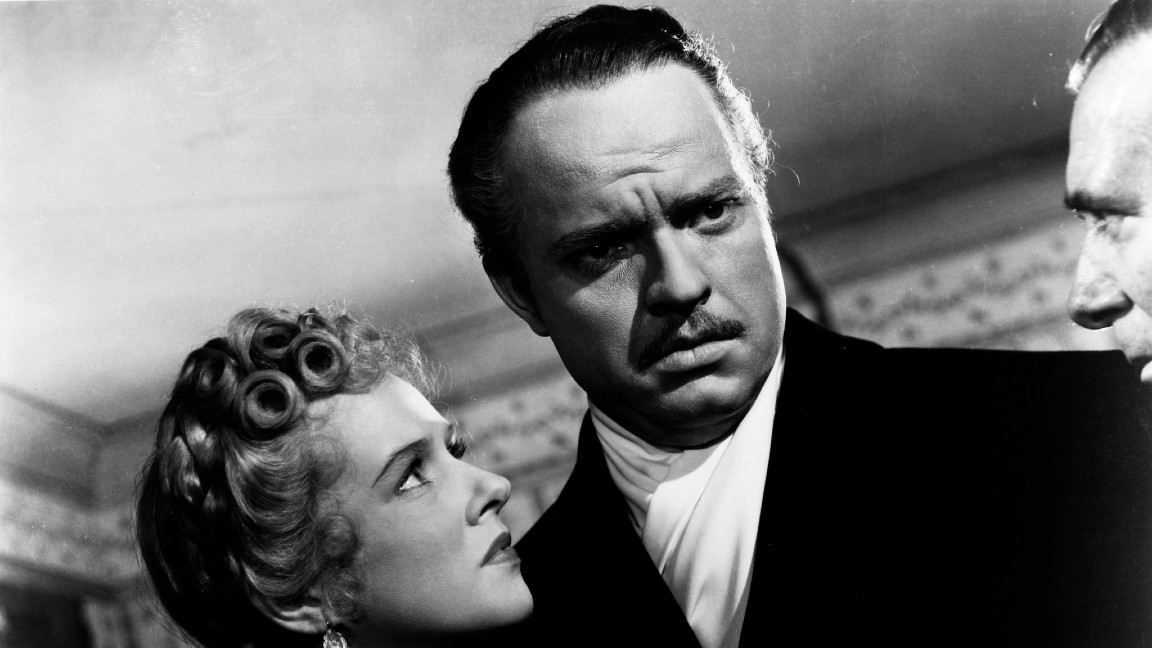 Dorothy Comingore e Orson Welles in un momento di Quarto Potere