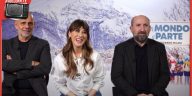 Riccardo Milani, Virginia Raffaele e Antonio Albanese in un momento della nostra intervista per parlare di Un mondo a parte, al cinema dal 28 marzo