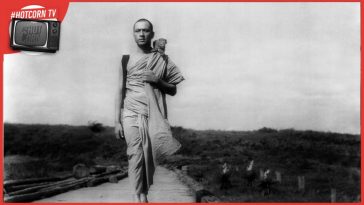 Shôji Yasui in una scena del leggendario L'Arpa Birmana di Kon Ichiwaka, di nuovo al cinema dal 2 aprile con Il Cinema Ritrovato