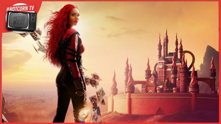 Un estratto del poster promozionale di Descendants: The Rise of Red, su Disney+ dal 12 luglio