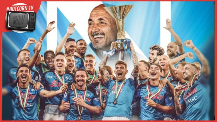 Un estratto della locandina di Sarò con Te, film-evento sulle celebrazioni del terzo scudetto del Napoli