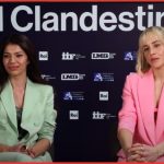 Alice Arcuri e Lavinia Longhi in un momento della nostra intervista per parlare de Il Clandestino, in onda su Rai 1 a partire dall'8 aprile