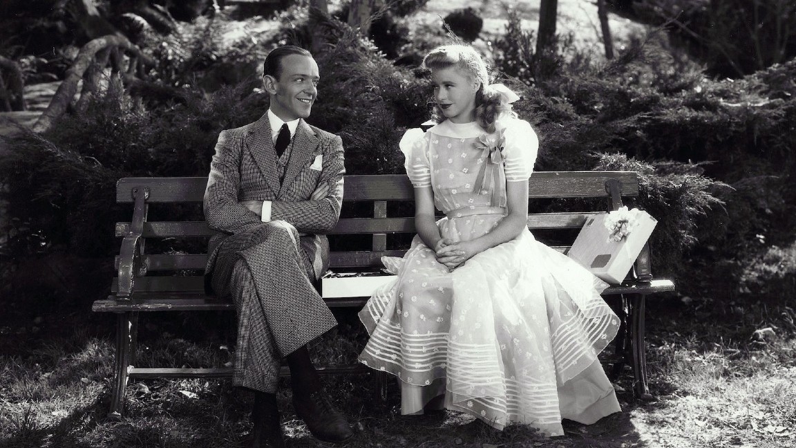 Fred Astaire e Ginger Rogers in una scena de La vita di Vernon e Irene Castle, film musicale del 1939