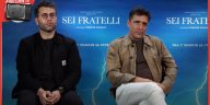 Gabriel Montesi e Adriano Giannini in un momento della nostra intervista per parlare di Sei fratelli, al cinema dall'1 maggio con 01 Distribution