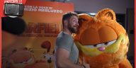 Maurizio Merluzzo e il suo "compagno di scena" Garfield arrivano al cinema con Garfield - Una missione gustosa, dall'1 maggio con Sony Pictures