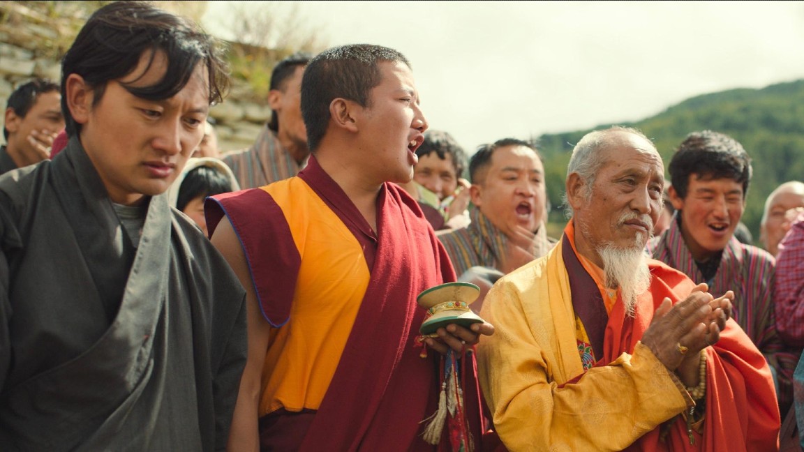 Una scena di C'era una volta in Bhutan