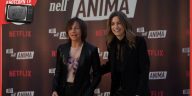 Gianna Nannini e Letizia Toni sul red carpet dell'anteprima nazionale di Sei nell'anima, un film di Cinzia TH Torrini, dal 2 maggio su Netflix
