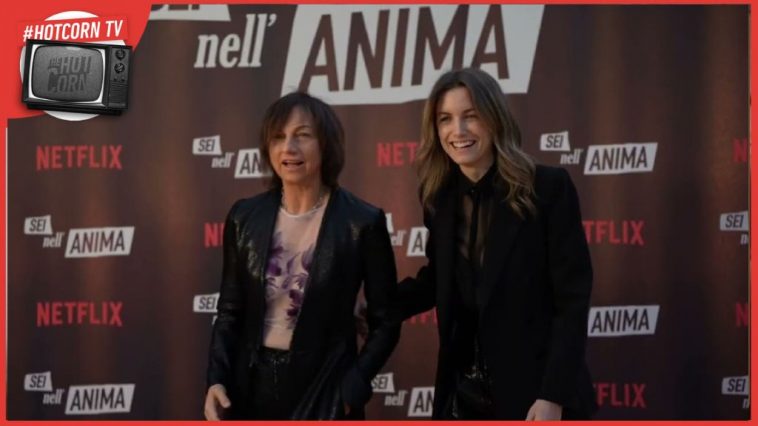 Gianna Nannini e Letizia Toni sul red carpet dell'anteprima nazionale di Sei nell'anima, un film di Cinzia TH Torrini, dal 2 maggio su Netflix