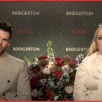 Nicola Coughlan e Luke Newton in un momento della nostra intervista per parlare di Bridgerton 3, la prima parte in arrivo su Netflix dal 16 maggio