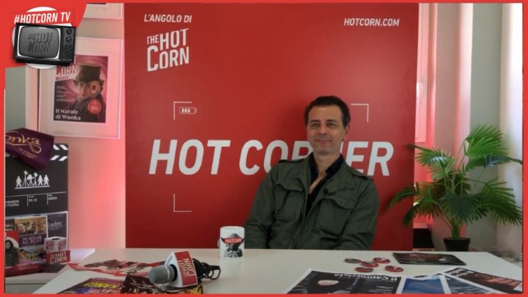 Giordano De Plano in visita all'Hot Corner in sede romana, per parlare di Confidenza di Daniele Luchetti e Una Storia Nera di Leonardo D'Agostini, ma non solo...