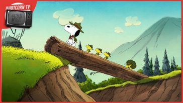 Una scena di In Campeggio con Snoopy, dal 14 giugno su Apple TV+