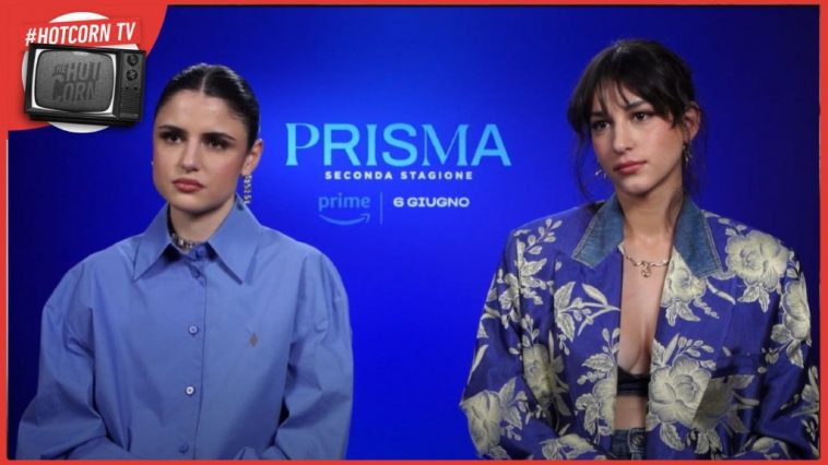 Caterina Forza e Chiara Bondi in un momento della nostra intervista per parlare di Prisma 2, dal 6 giugno su Prime Video