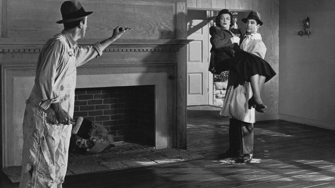 Cary Grant e Myrna Loy in una scena di La casa dei nostri sogni, film del 1948