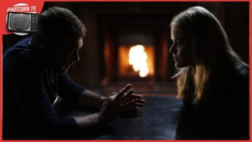 Antonio Banderes e Alice Eve in una scena di Cult Killer, dall'11 luglio in sala con Notorious Cinema