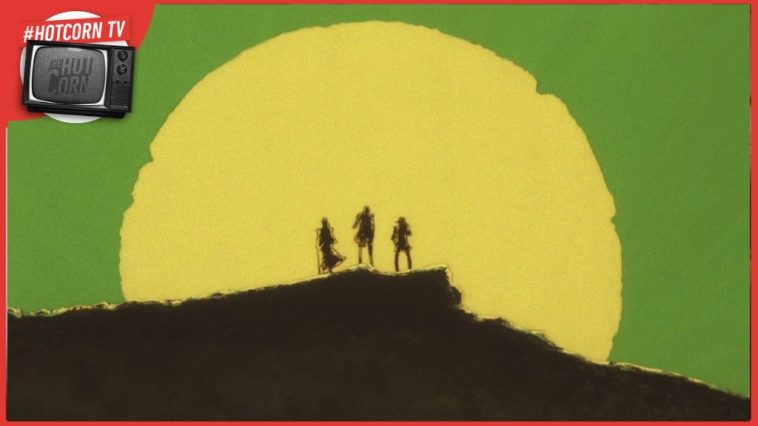 Il famigerato trio all'alba in una scena di Lupin III - La Pietra della Saggezza, al cinema con Nexo Digital il 24, 25 e 26 giugno