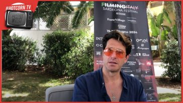Giampaolo Morelli in un momento della nostra intervista al Filming Italy Sardegna Festival 2024