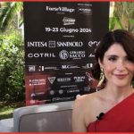 Gemma Arterton in un momento della nostra intervista al Filming Italy Sardegna Festival 2024
