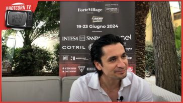 Giulio Beranek in un momento della nostra intervista al Filming Italy Sardegna Festival 2024
