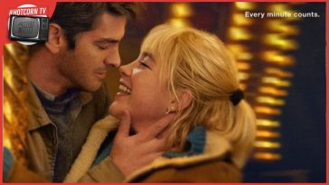 Un estratto della locandina ufficiale di We Live In Time, dal 28 novembre al cinema con Lucky Red