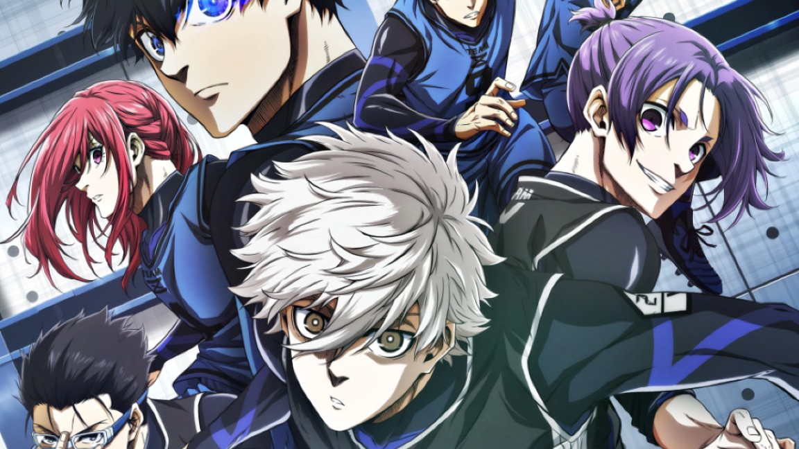 Un estratto dal poster promozionale di Blue Lock: Episode Nagi