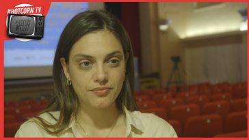 Margherita Vicario durante la nostra intervista a Carloforte.