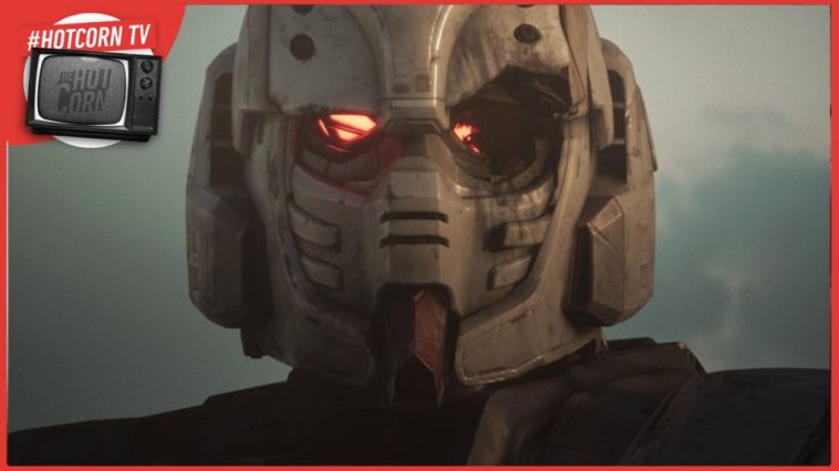 Una scena di Gundam: Requiem for Vengeance, dal 16 ottobre su Netflix