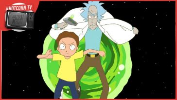 Un estratto dalla locandina ufficiale di Rick & Morty: The Anime, dal 15 agosto su Adult Swim