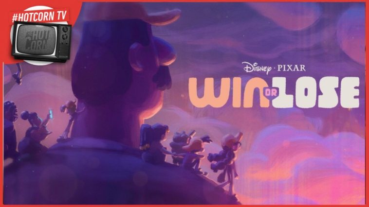 Un'immagine promozionale di Win or Lose, la prima serie Pixar Original, dal 19 febbraio su Disney+