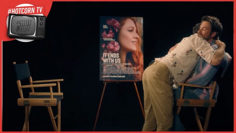 Ryan Reynolds e Brendon Sklenar in un momento del loro "incontro" per It Ends with Us - Siamo noi a dire basta, dal 21 agosto al cinema con Sony Pictures