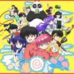 La locandina ufficiale del nuovo Ranma 1/2, disponibile su Netflix a partire dal 5 ottobre