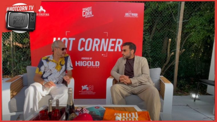 Edoardo Leo all'Hot Corner di Venezia 81