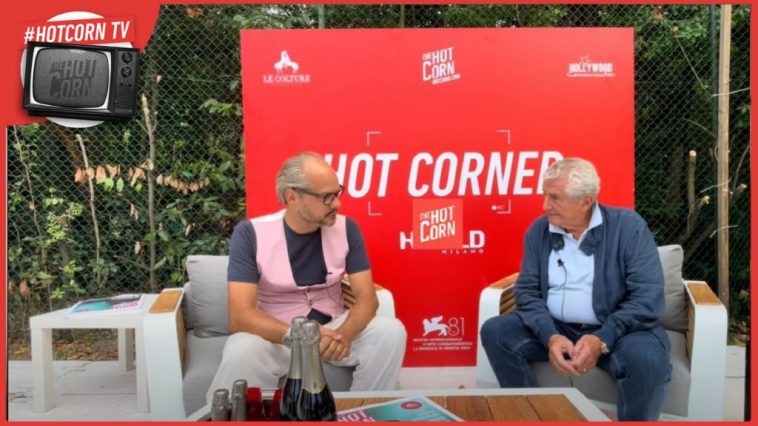 Claude Lelouch all'Hot Corner di Venezia 81 con Finalement