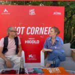 Federica Rosellini all'Hot Corner di Venezia 81 con Campo di Battaglia